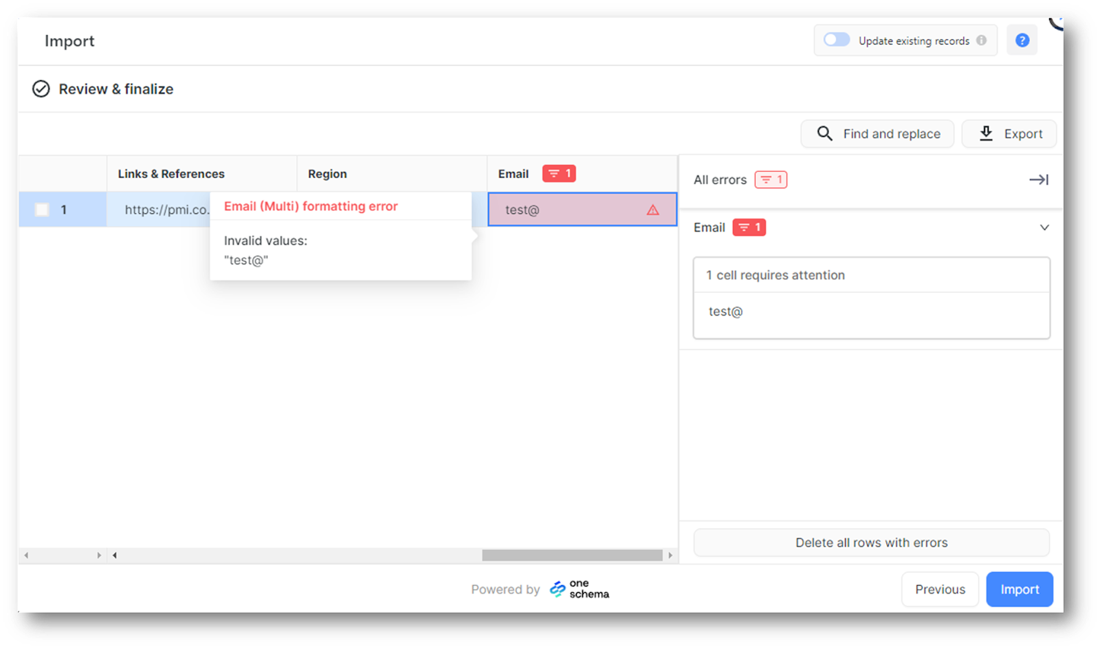 Data Importing Techniques