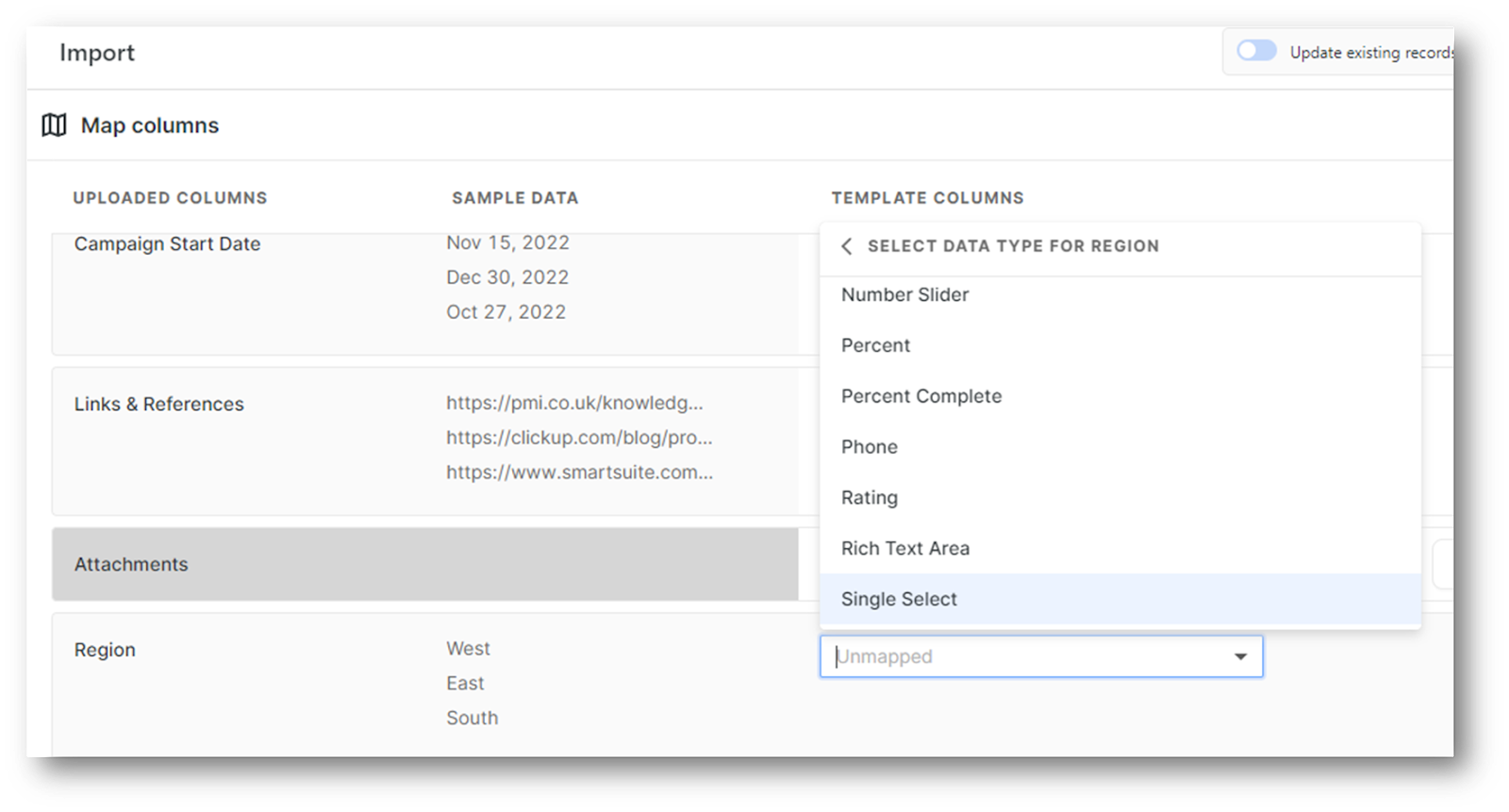 Data Importing Techniques