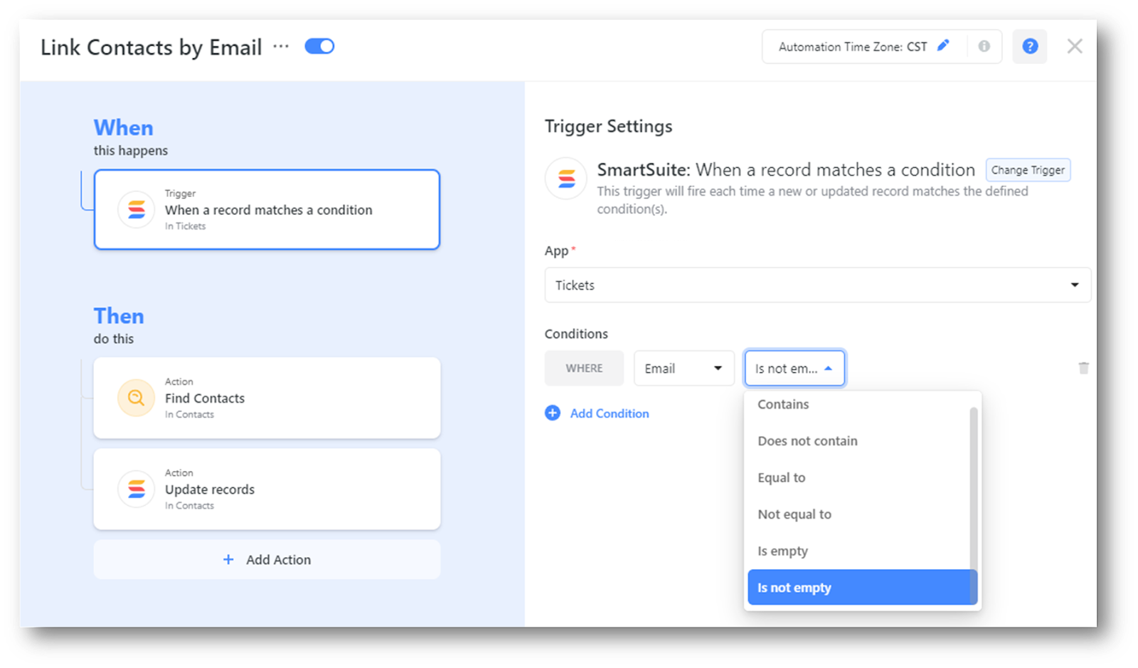 Find Action to Update Records in Bulk