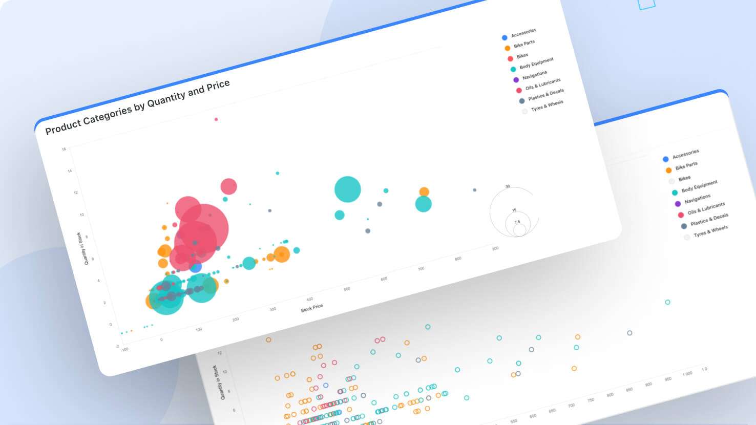 Whats New page - Bubble and Scatter Widgets