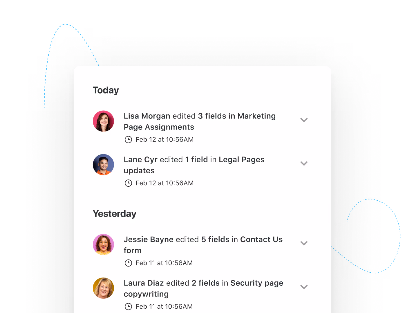 Activity History