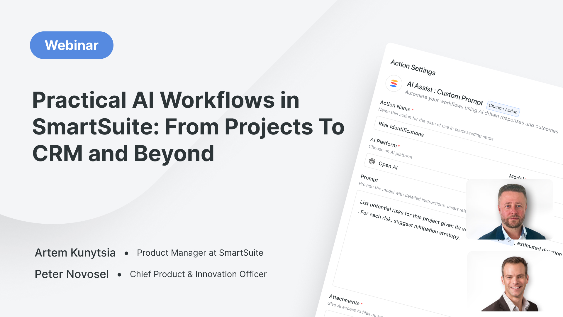 Practical AI Workflows in SmartSuite: From Projects to CRM and Beyond