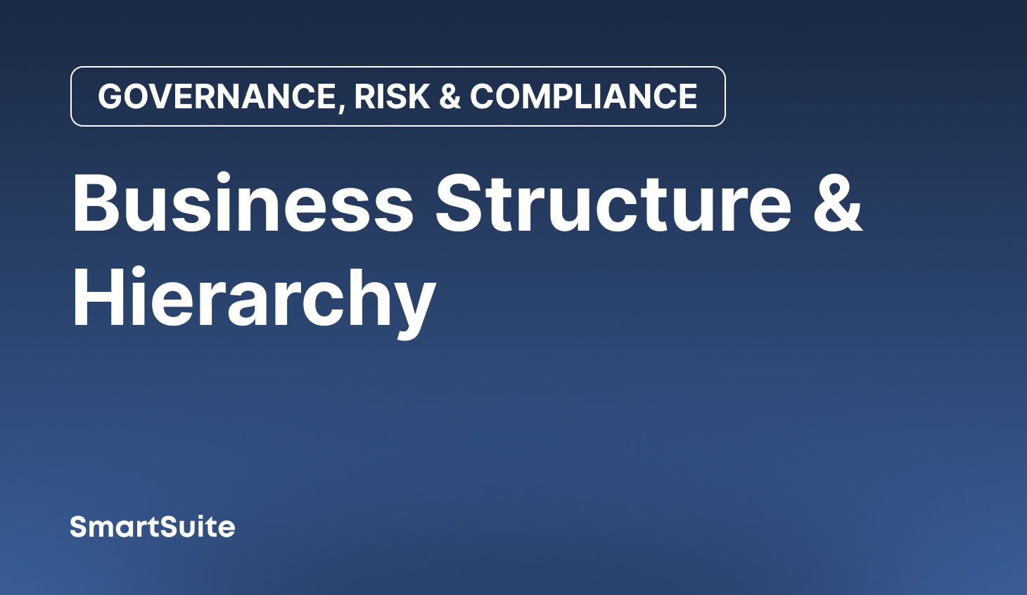 Organizational Structure