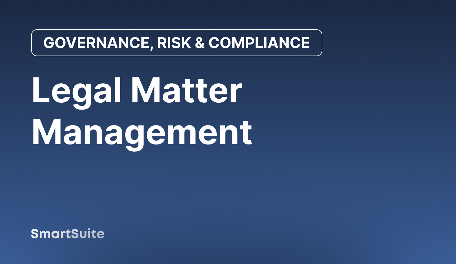 Legal Matter Management 