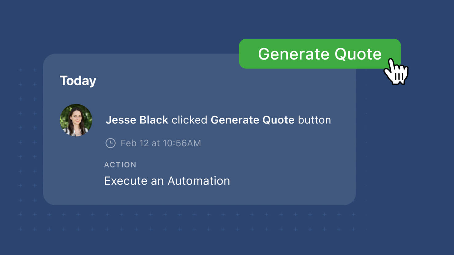 Button Field: User Context in Click Event History