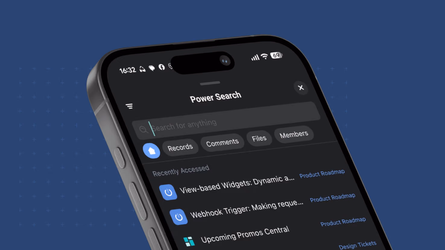 Mobile: Power Search