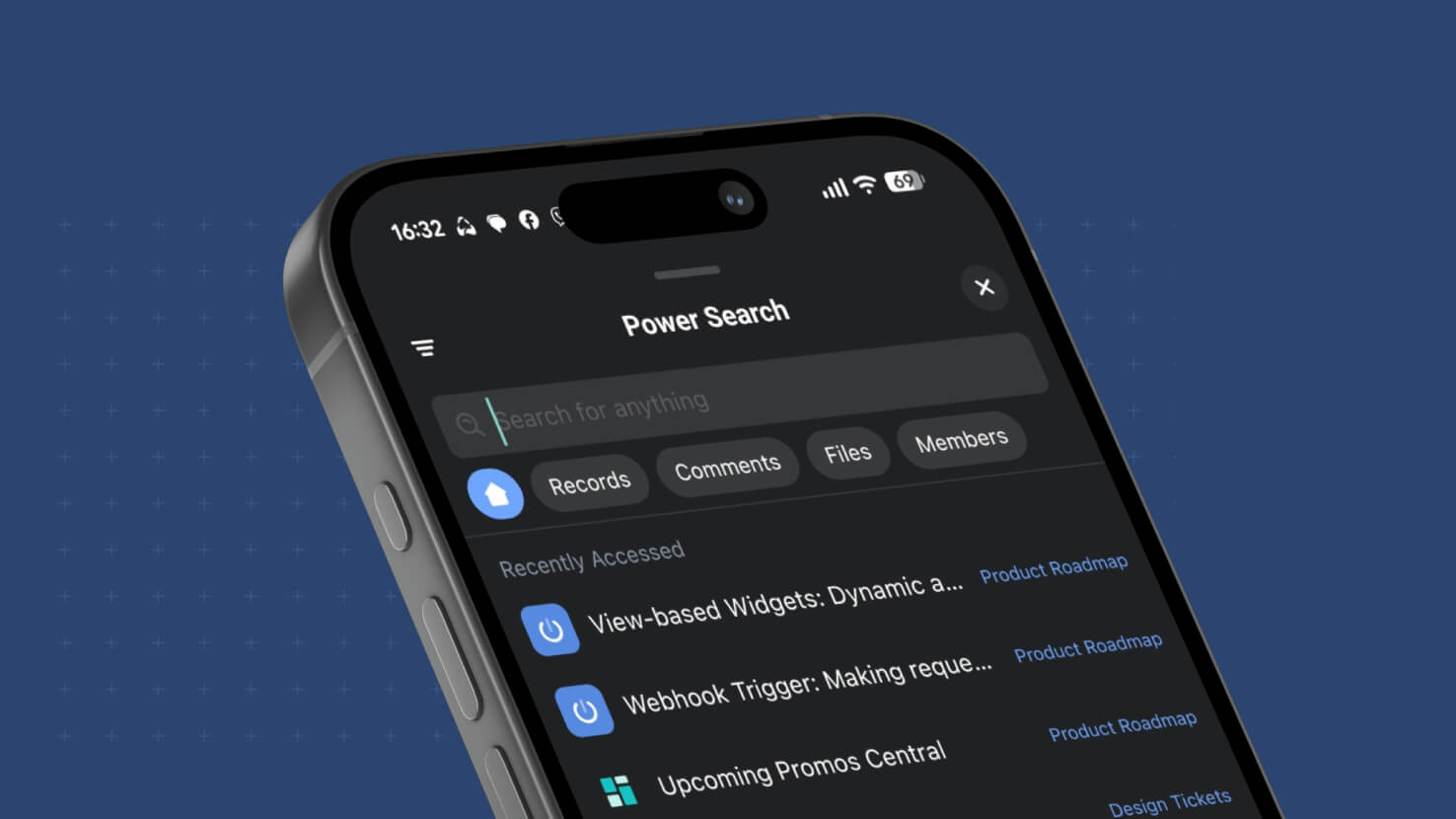 Mobile: Power Search