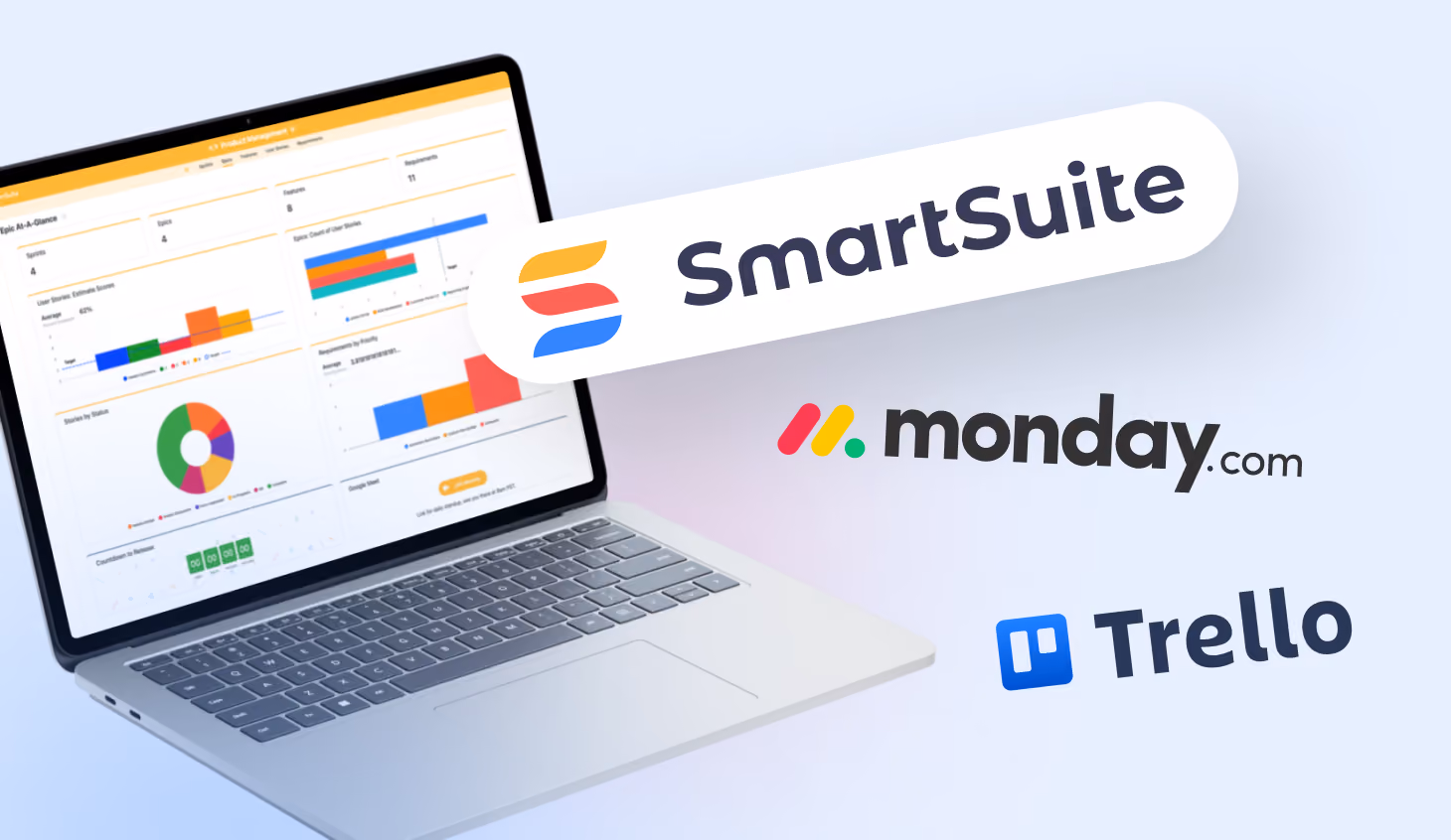 Monday.com vs. Trello vs. SmartSuite (2026 Edition)