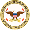 Assistant Secretary of Defense for Industrial Base Policy seal