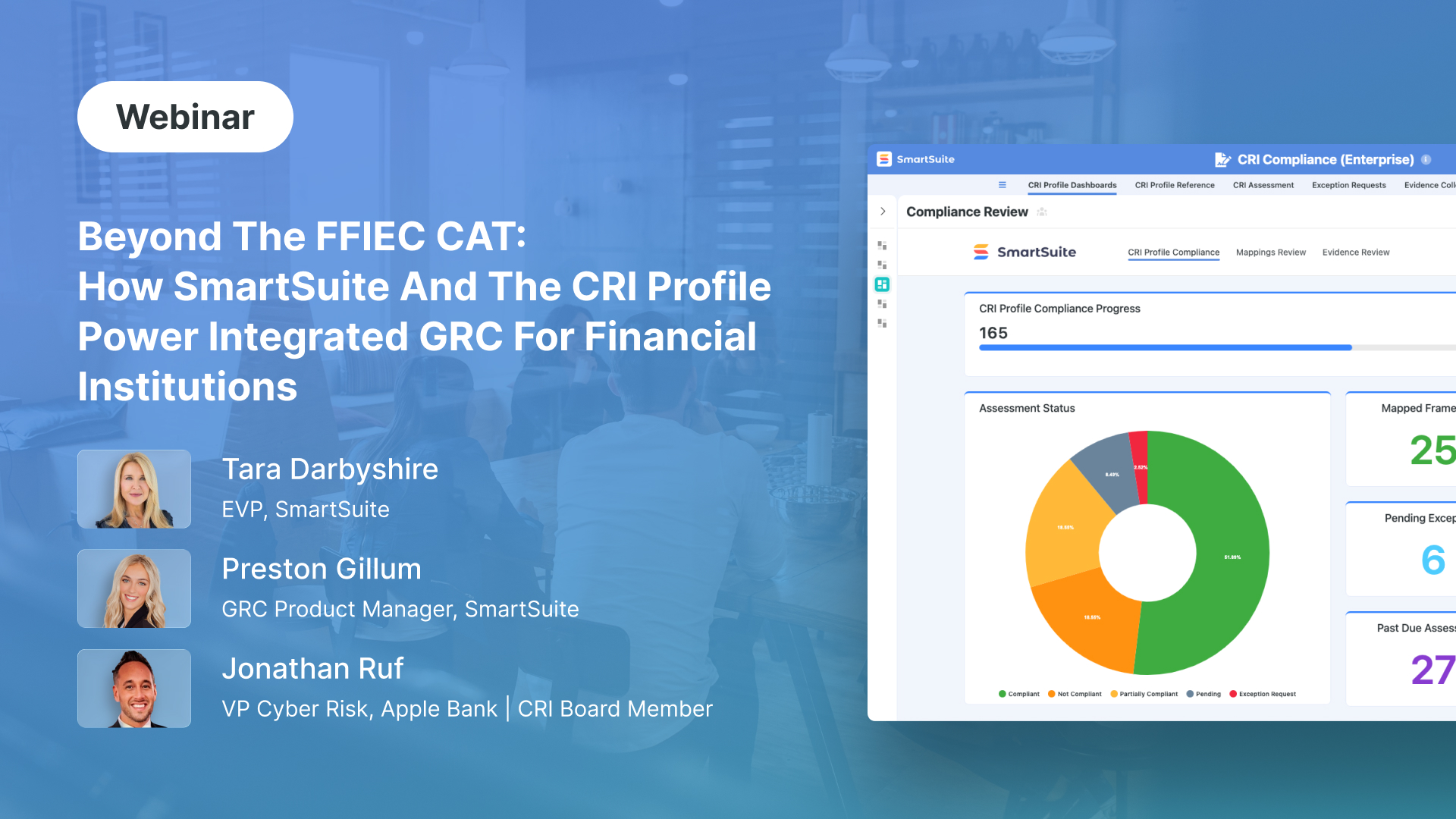 Beyond the FFIEC CAT: How SmartSuite & CRI Profile Power Integrated GRC for Financial Institutions