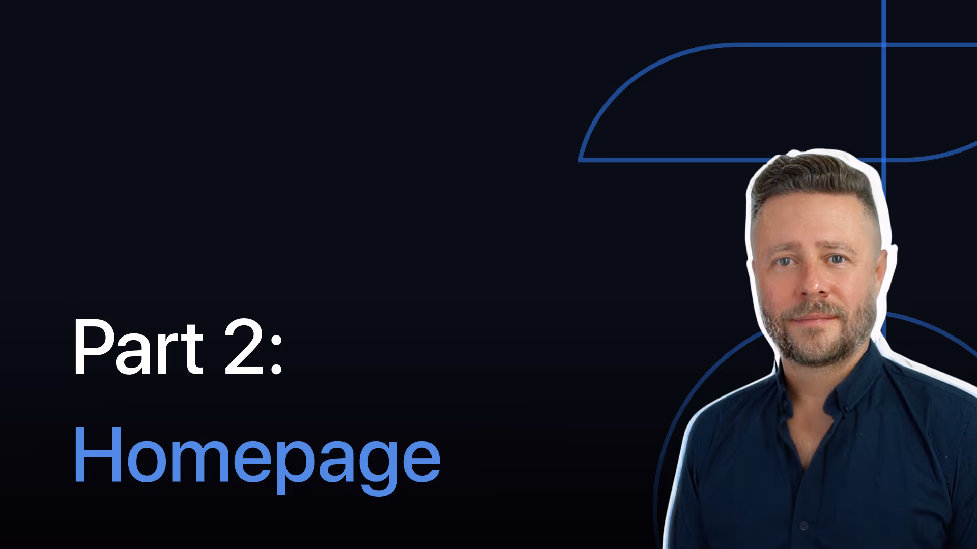 Part 2: Homepage