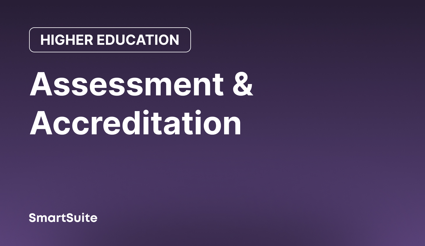 Assessment & Accreditation