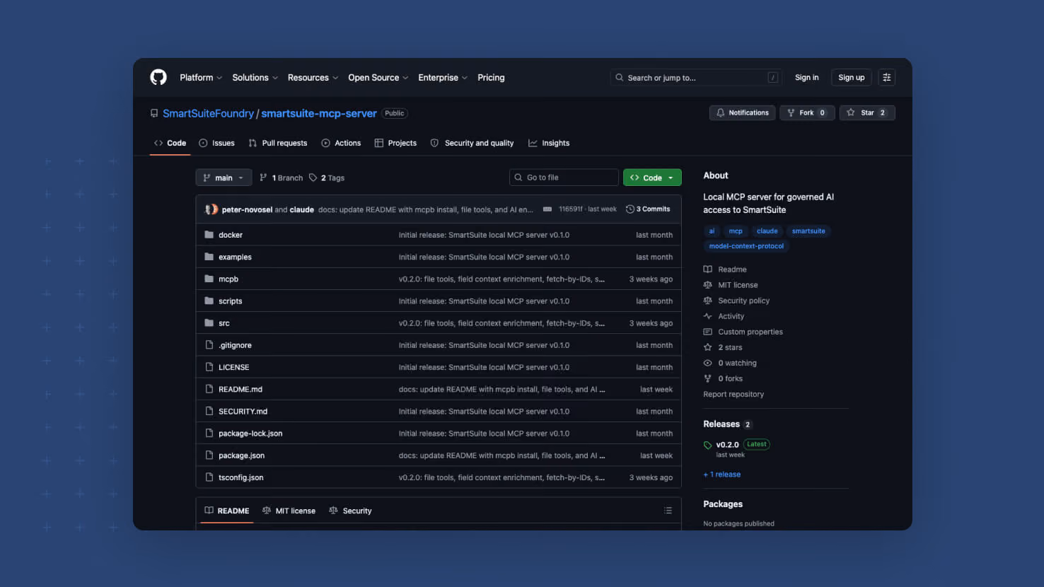 SmartSuite Local MCP Server (Open Source)