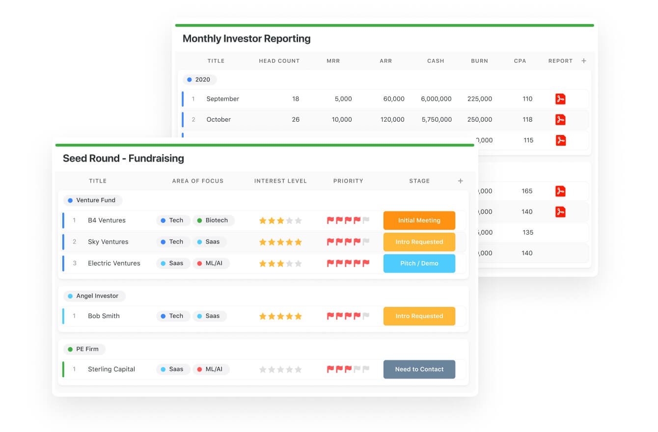 Manage Investor Relationships