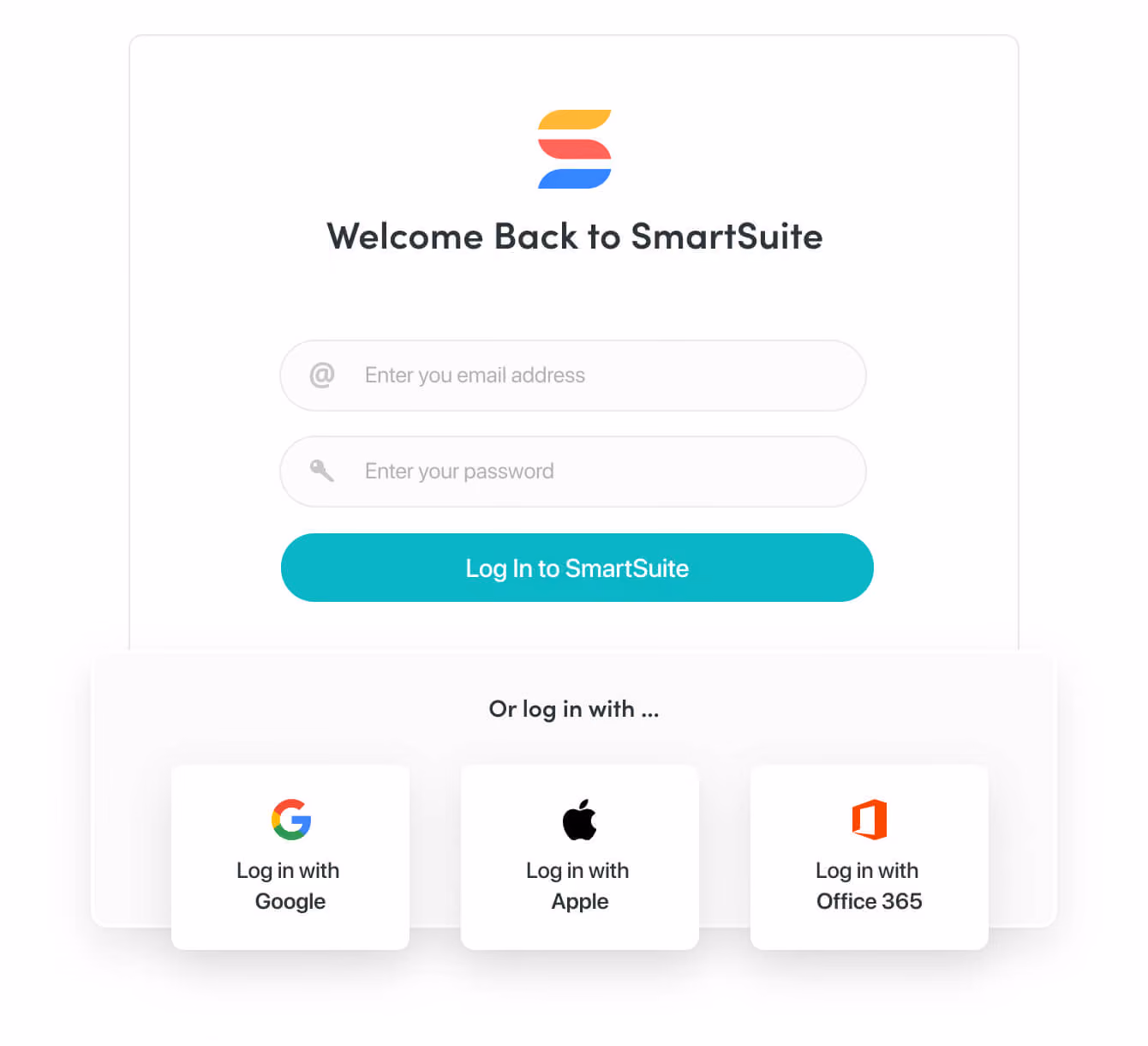 Flexible authentication options support your organization's needs
