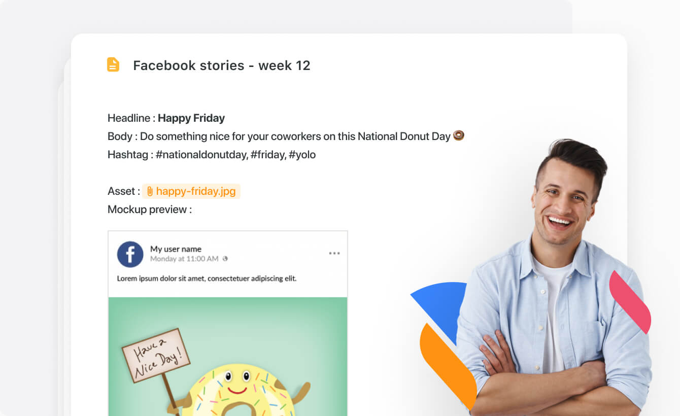 Use SmartDoc to create your social media content