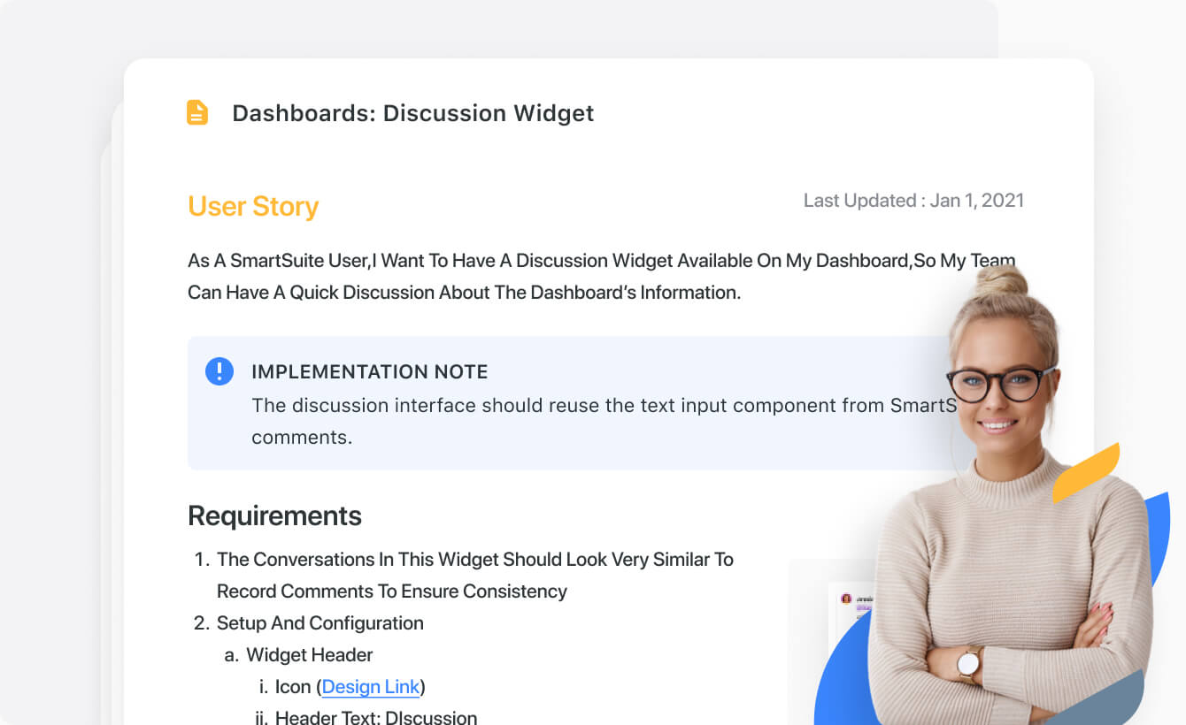 Create a product requirements document with SmartDoc