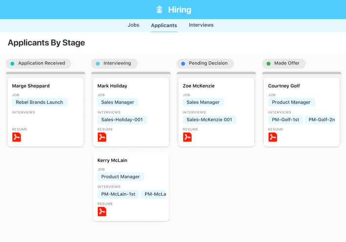 Hiring 