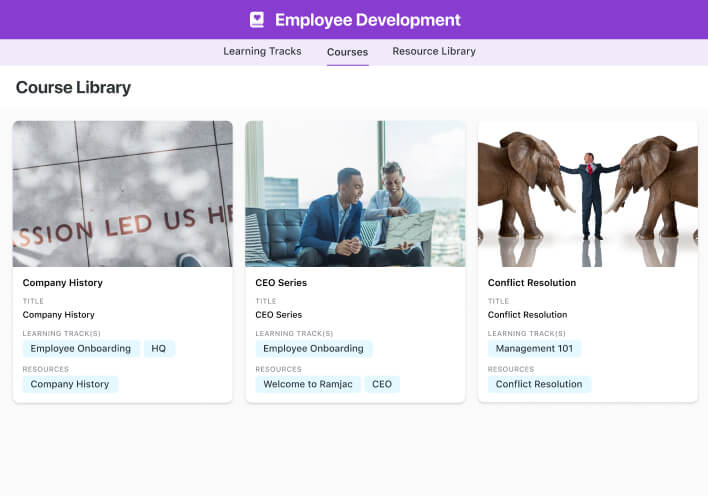 Employee Learning Management