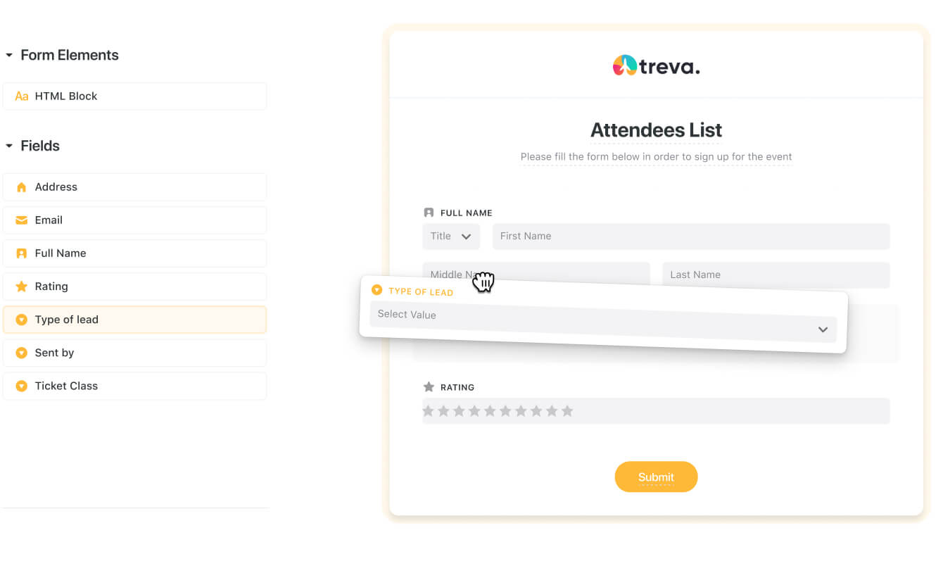 Easily build your own layout with an intuitiveDrag & Drop Interface.