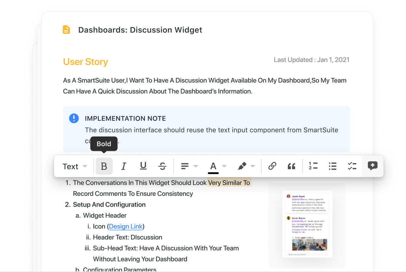 Style all of your text in SmartDoc
