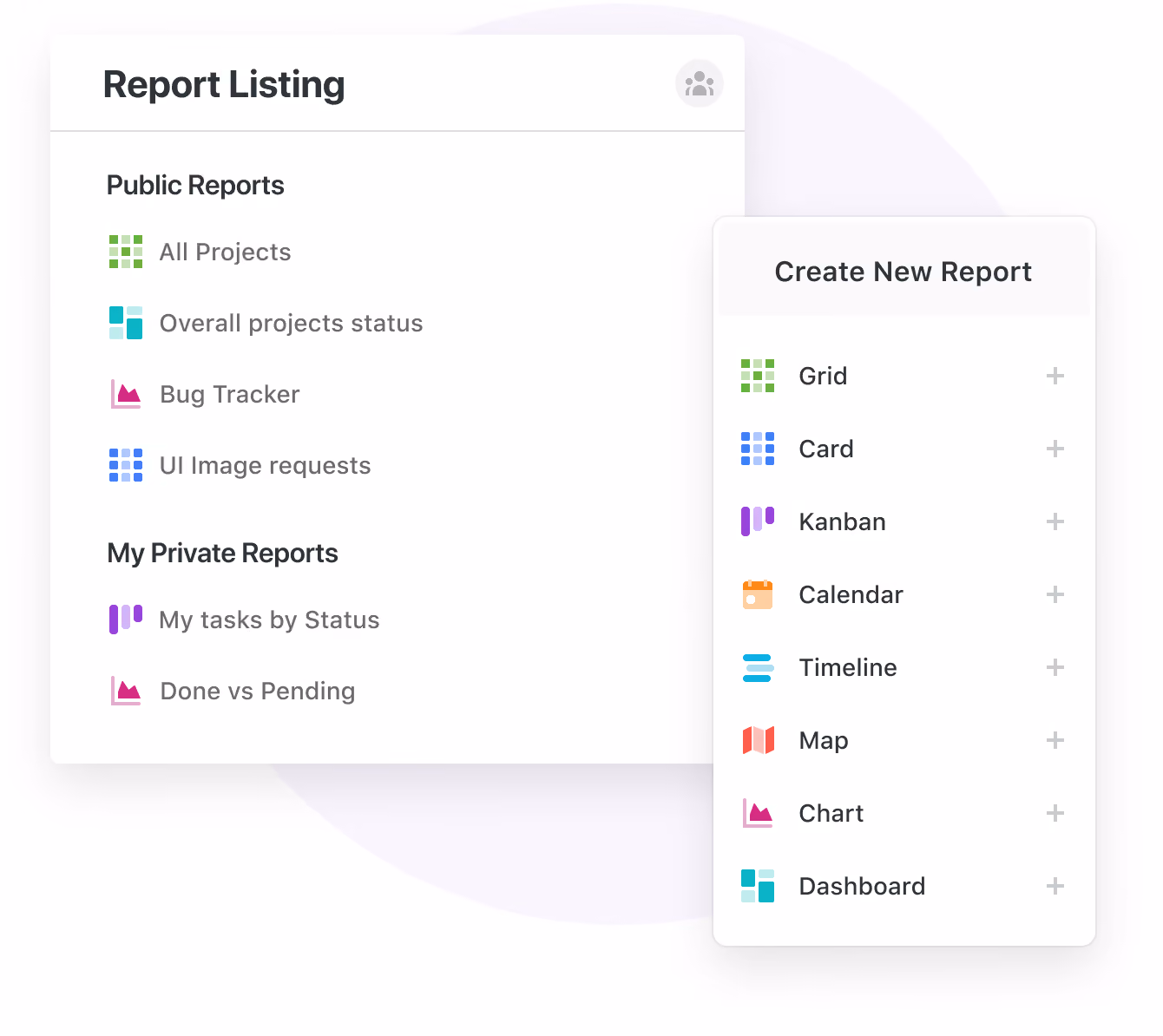Make a report public or keep it private