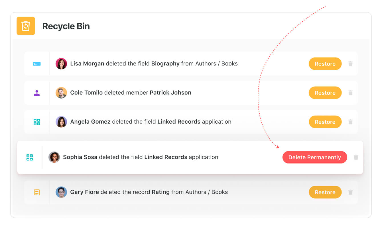 Permanently delete recycle bin items for extra security