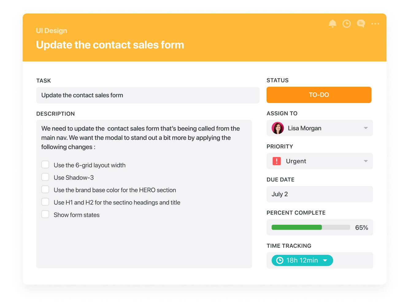 Store all of your project management data easily