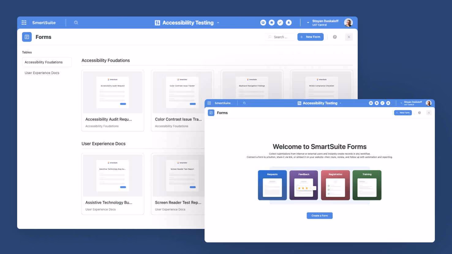 Whats New page - Forms - The New Listing Page