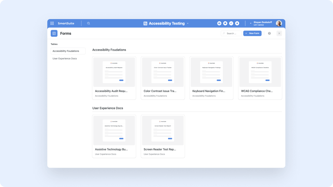AppCue - Forms - The New Listing Page