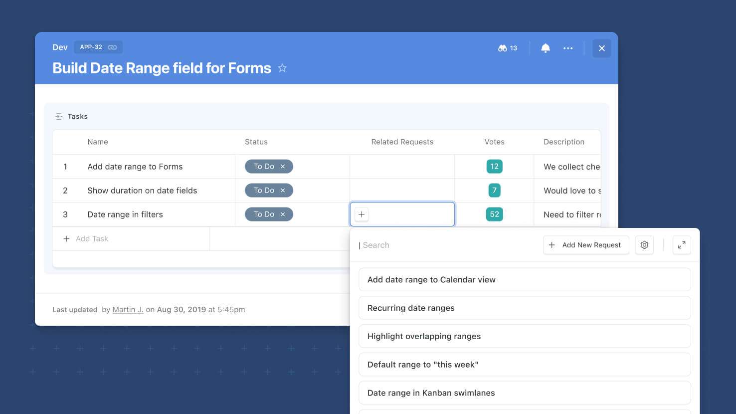 Whats New page - LR - new select modal