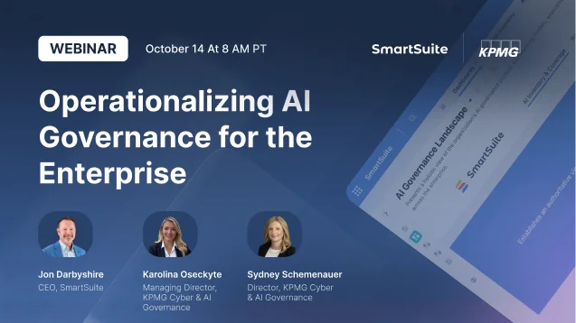 Operationalizing AI governance: what KPMG and SmartSuite showed