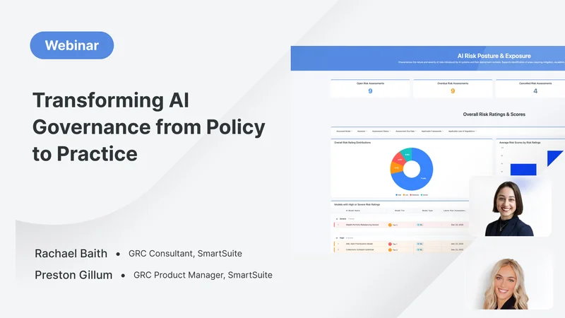 Transforming AI Governance from Policy to Practice with SmartSuite Solutions