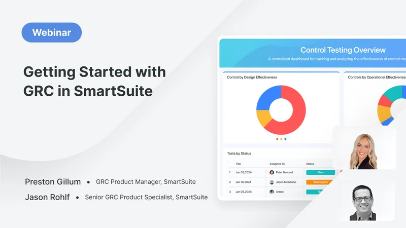 Getting Started With GRC In SmartSuite