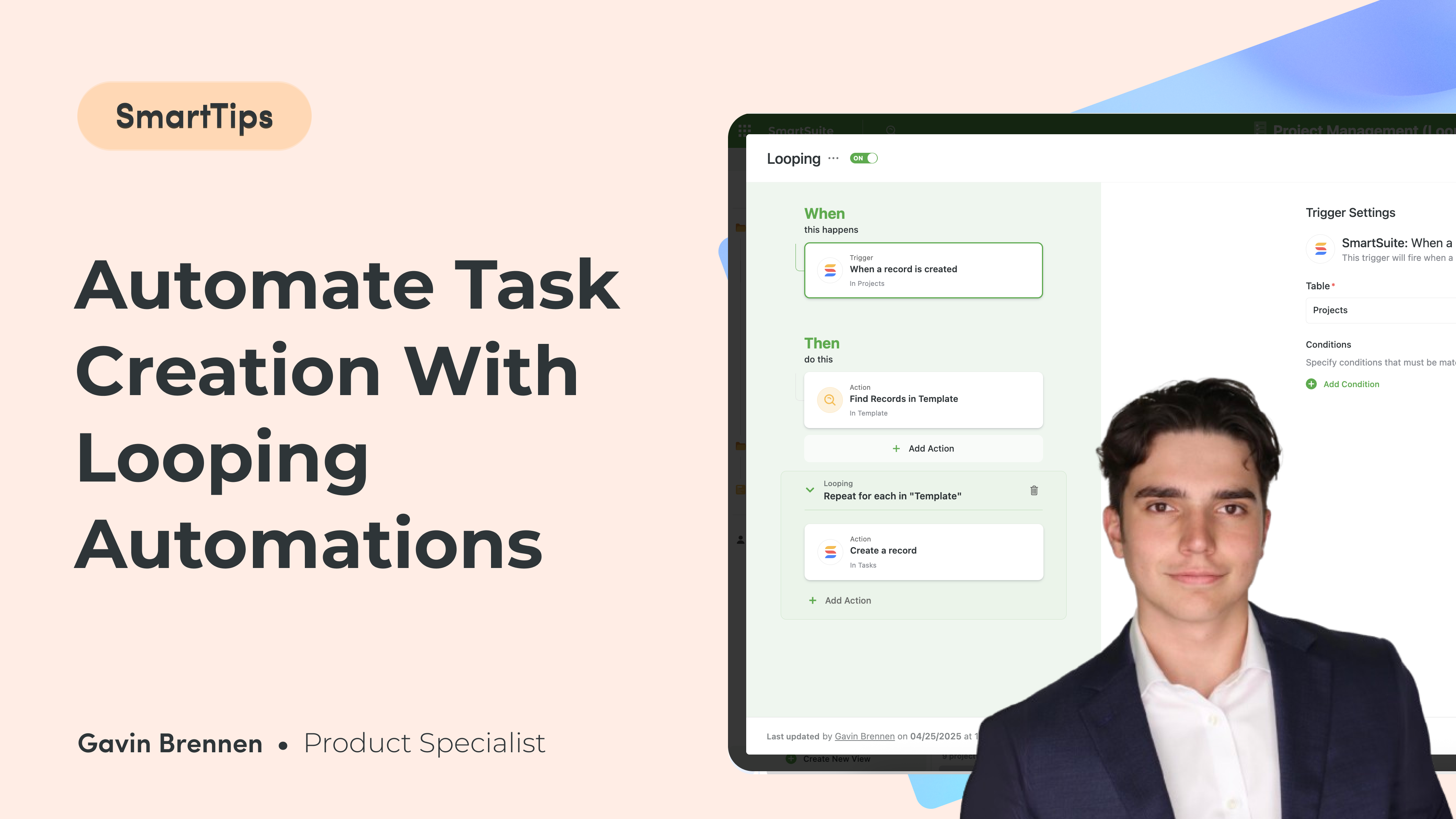 Automate Task Creation with Looping Automations