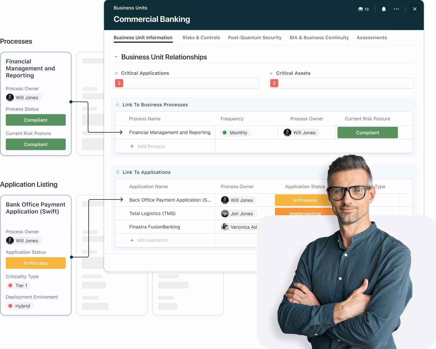 Connected workflows in SmartSuite