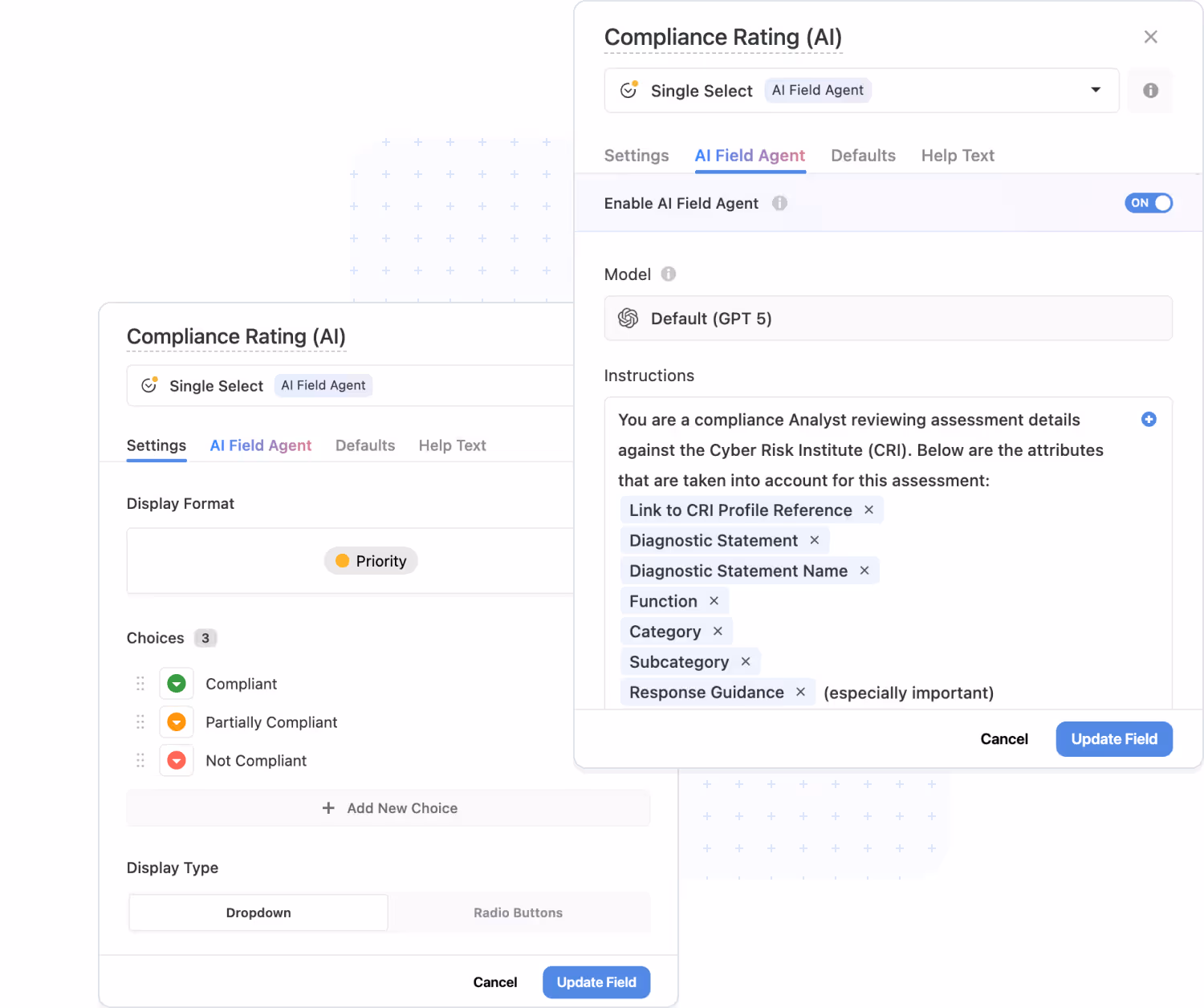 AI Field Agent in SmartSuite