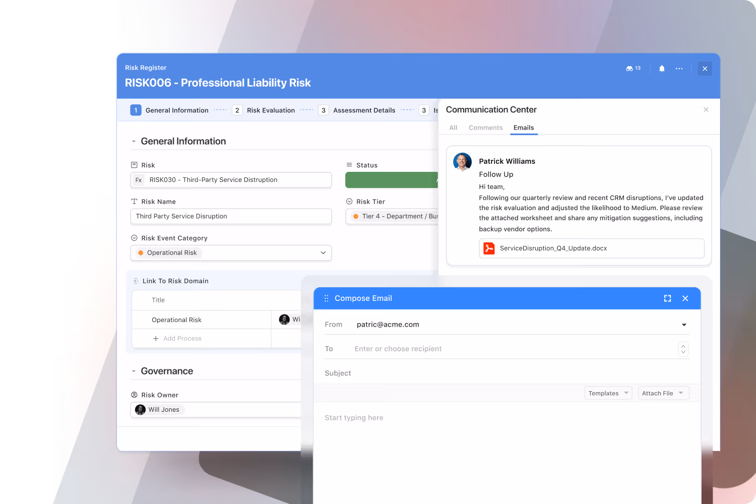 Emails in SmartSuite