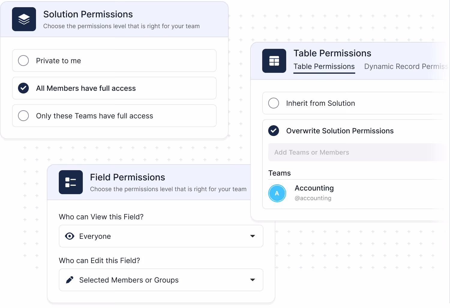 Security and Governance Framework in SmartSuite