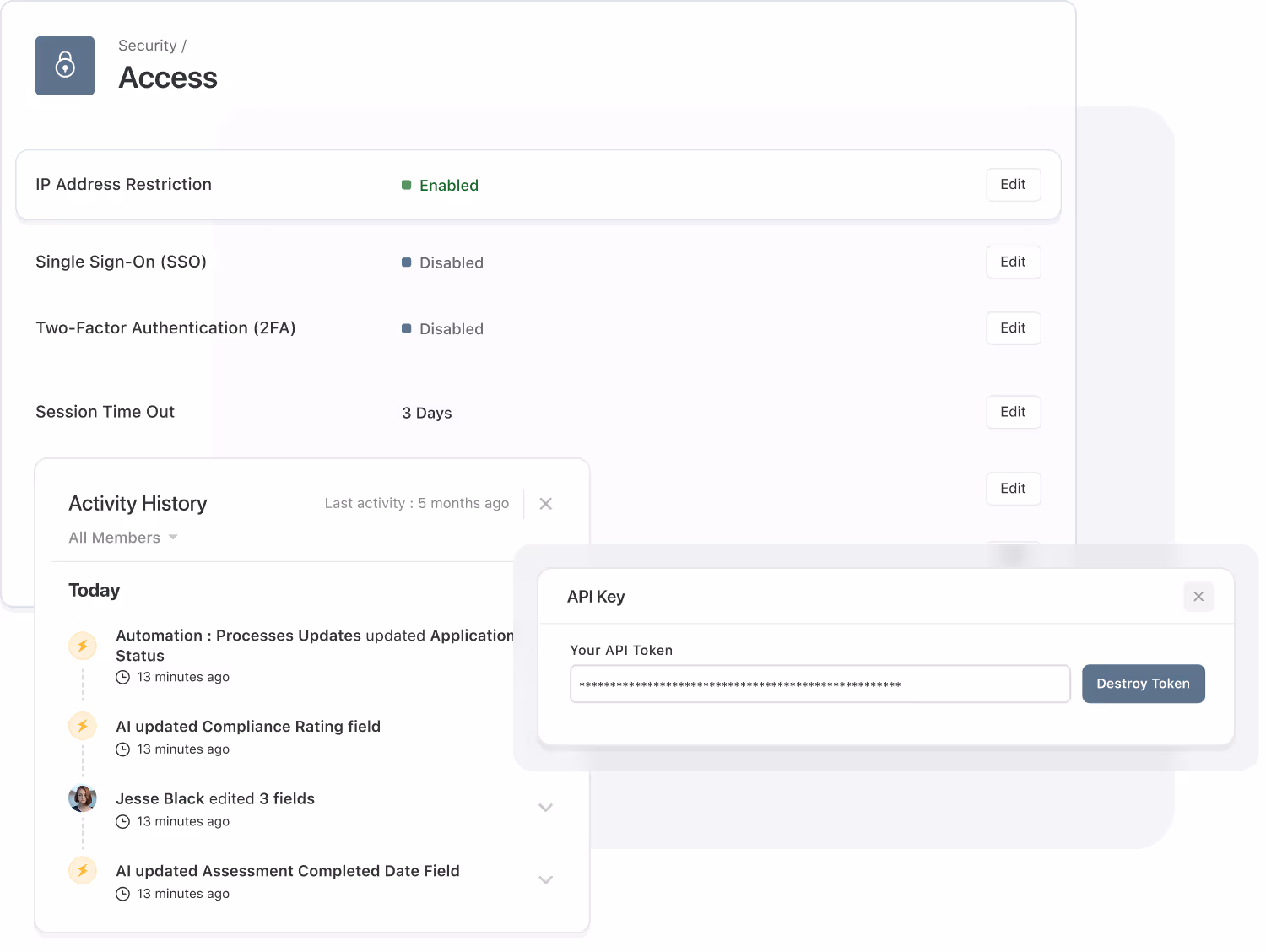 Governance and Monitoring in SmartSuite