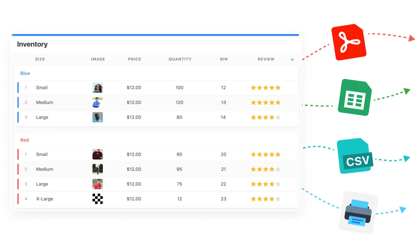 Screenshot: Broader work management in SmartSuite