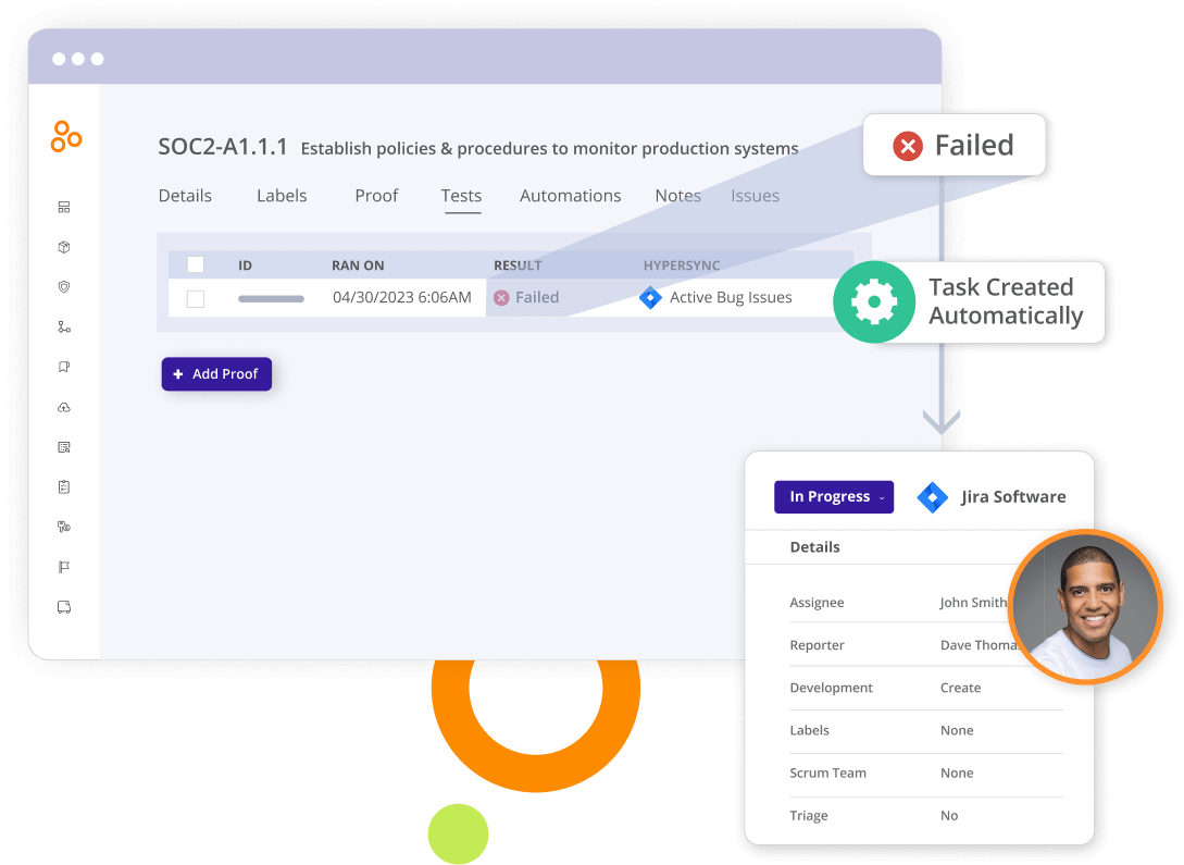 Standout Feature: Automate controls testing and escalation