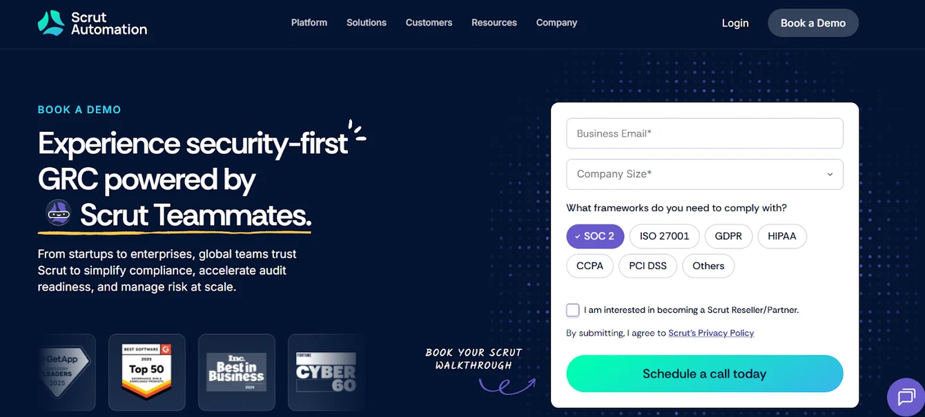 Scrut Automation: Pricing