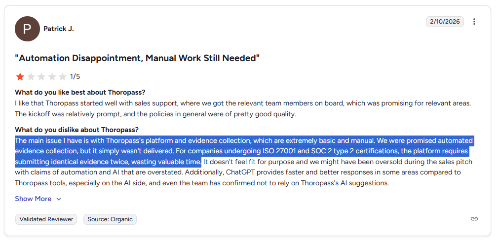Automation and AI capabilities don't always match the pitch