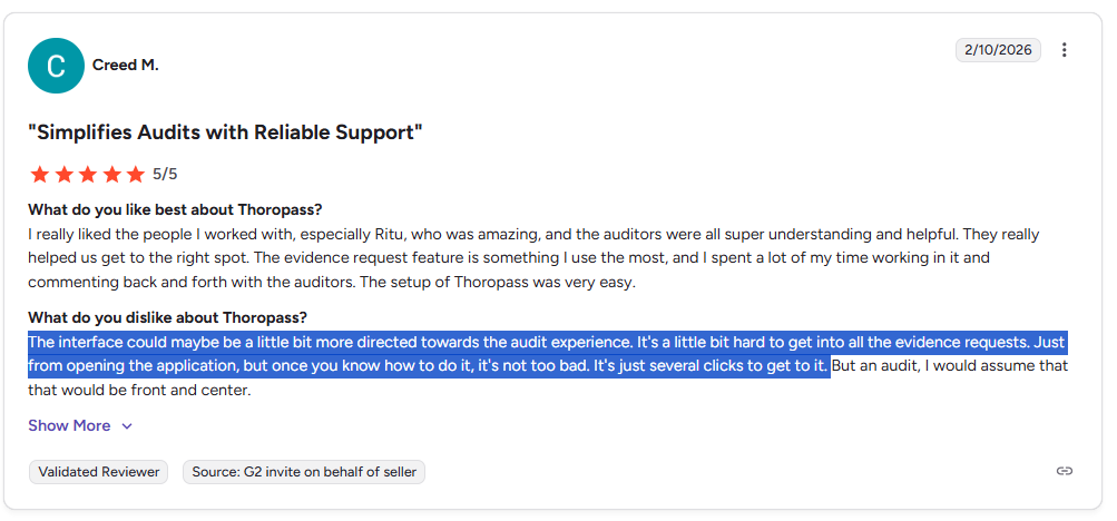 The interface buries the most important workflows