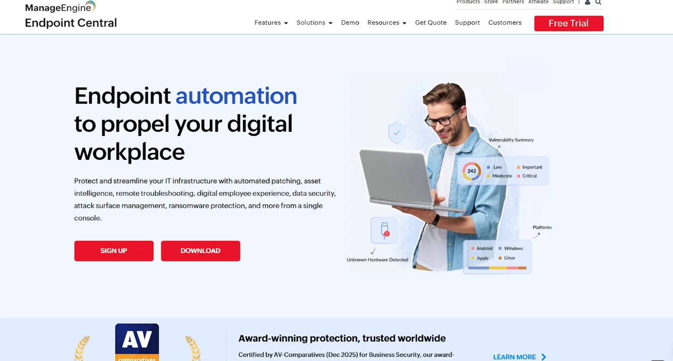 ManageEngine Endpoint Central
