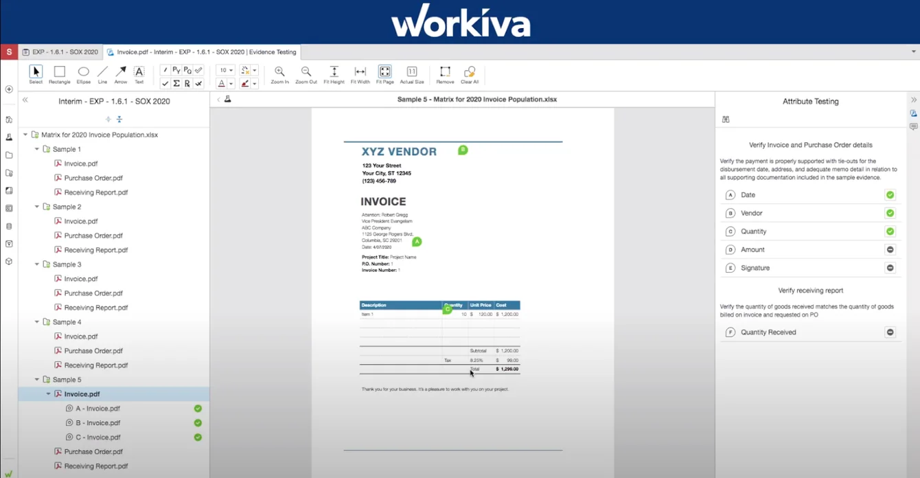 Workiva: Standout features