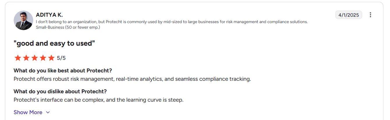 Complex interface and steep learning curve