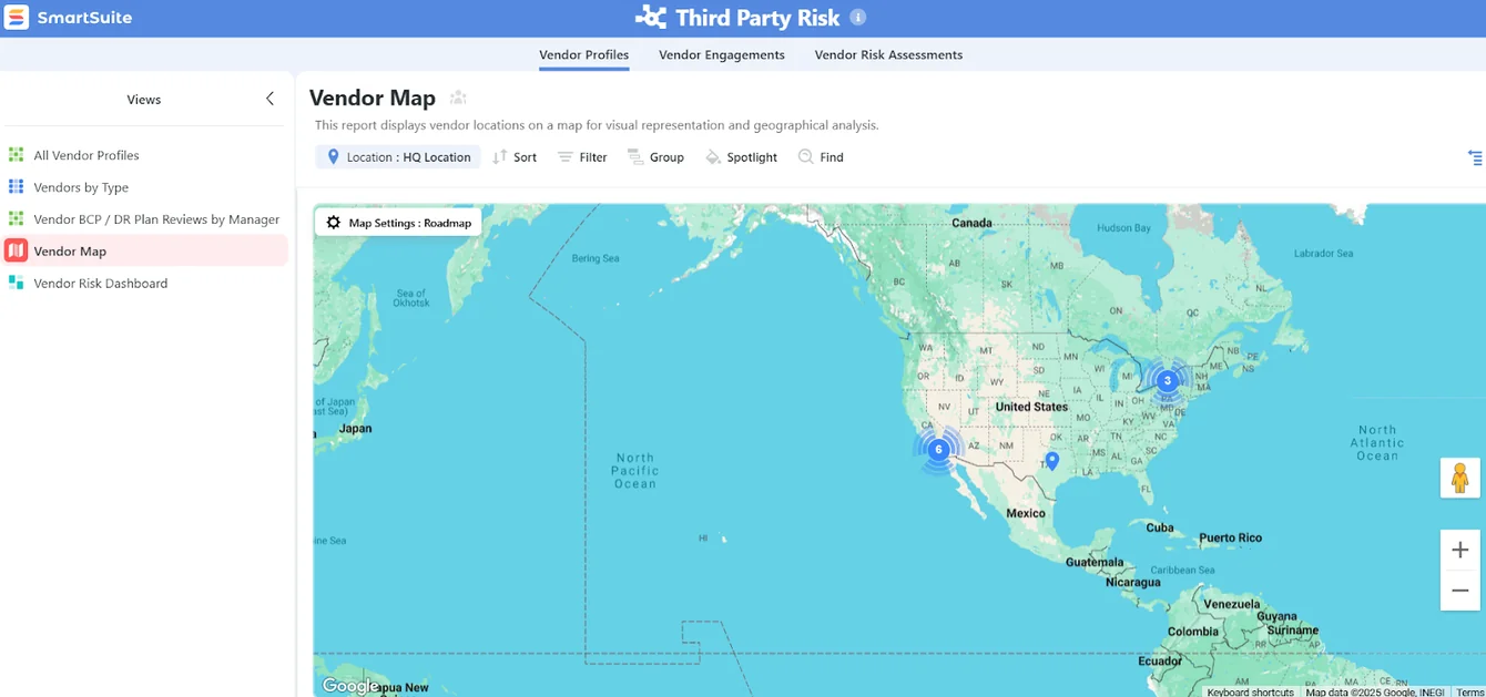 Screenshot: Powerful reporting and dashboards in SmartSuite