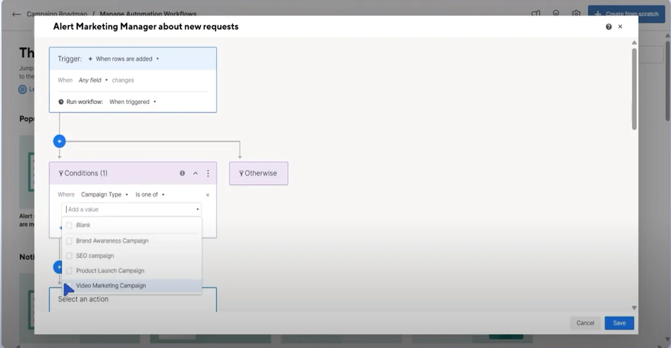 No-code automated workflows